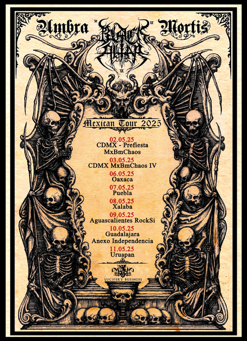 BLACK ALTAR - Umbra Mortis Tour 2025 (Mexico)