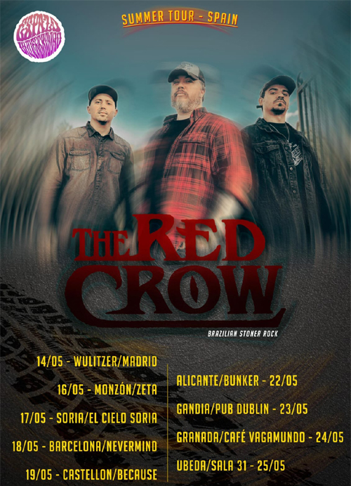 THE RED CROW - Spellbound Summer Tour 2025 (Spain)