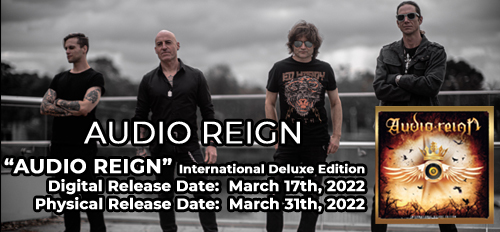Australian AUDIO REIGN Announce  the International Deluxe Edition of their Debut Album with Three New Tracks Including the Single "Angel"